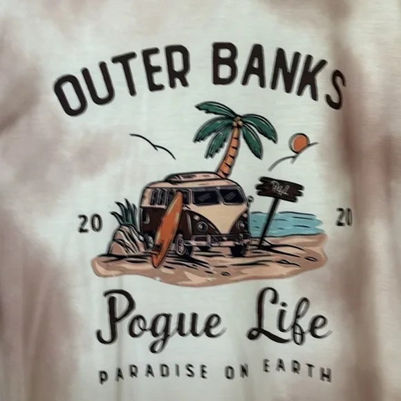 Outer Banks Oversized Crewneck Sweater Size Small - Picture 2 of 5